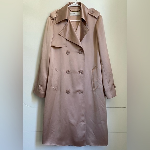 Trina Turk SOUTH TRENCH COAT S - Picture 7 of 13
